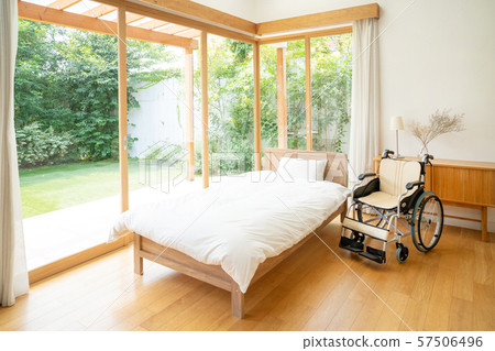 Nursing facility, wheelchair, hospital room, medical image Nursing facility, wheelchair, hospital room, medical image 57506496