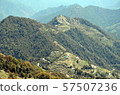 Mountain Terraces in the Himalayas, India 57507236