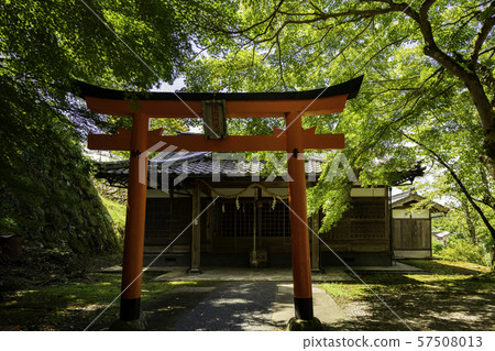 Izushi城堡遺址，Ninomaru Inari Shrine，Izushicho，豐岡市，兵庫縣 57508013