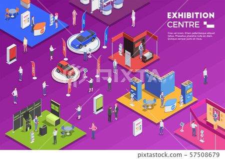 Exhibiton Center Background 57508679