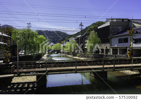 Kinosaki Onsen，Oyodo River Sanin幹線鐵路橋，豐岡市，兵庫縣 57510092