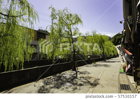 Kinosaki Onsen Kitayanagi-dori, Oyodo River, Toyooka City, Hyogo Prefecture Kinosaki Onsen Kitayanagi-dori, Oyodo River, Toyooka City, Hyogo Prefecture 57510157