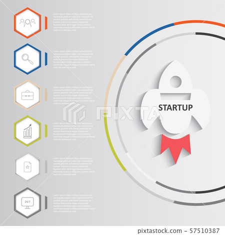 Startup vector infographics 57510387