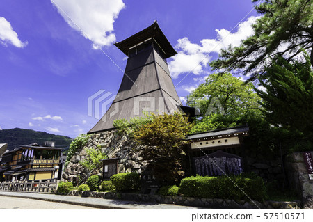Castle Town Izushi Kankuro Tower Rakukaku Clock Tower Izushicho, Toyooka City, Hyogo Prefecture Castle Town Izushi Kankuro Tower Rakukaku Clock Tower Izushicho, Toyooka City, Hyogo Prefecture 57510571
