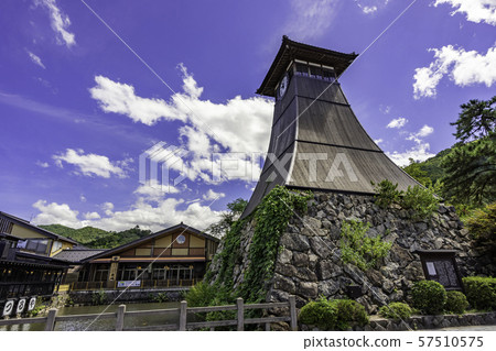 Castle Town Izushi Kankuro Tower Rakukaku Clock Tower Izushicho, Toyooka City, Hyogo Prefecture 57510575
