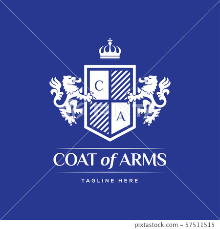 Coat Of Arms Heraldic Luxury Logo Design Concept Coat Of Arms Heraldic Luxury Logo Design Concept 57511515