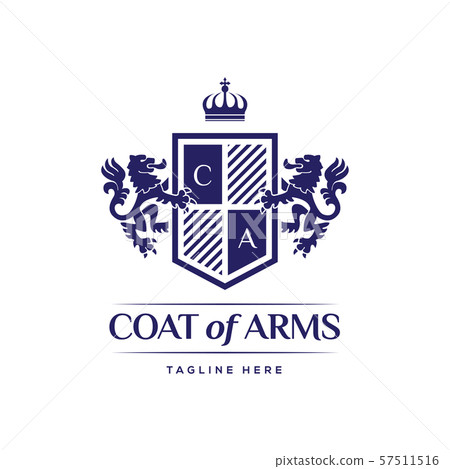 Coat Of Arms Heraldic Luxury Logo Design Concept 57511516