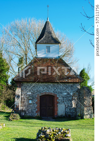 Lullington church, one of the smallest in England 57511756