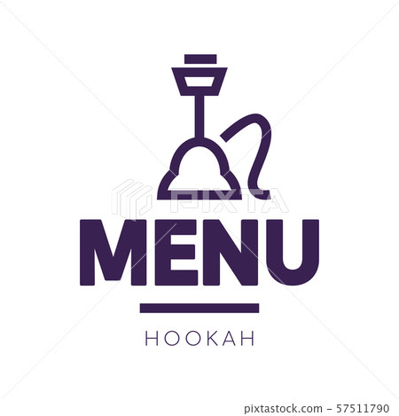 Menu Cover Sign Logo Design 57511790