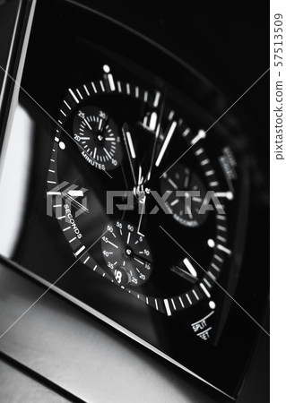 Luxury mens wrist watch, vertical photo Luxury mens wrist watch, vertical photo 57513509