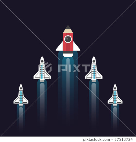 Pencil rocket leader Pencil rocket leader 57513724