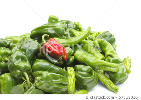 Lots of peppers and summer vegetables Lots of peppers and summer vegetables 57515010