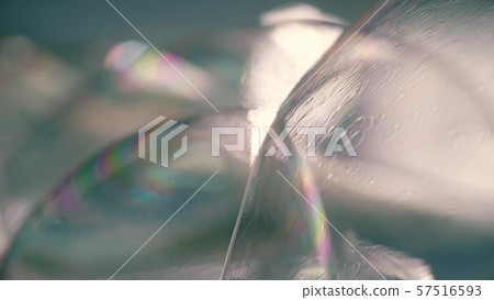 Soap bubble film macro shot 57516593