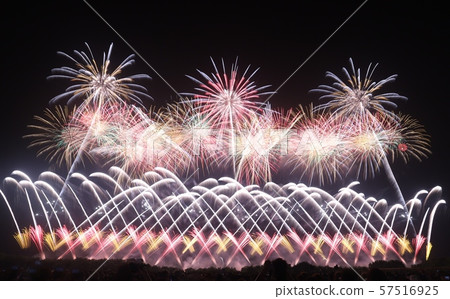 2019 Akagawa Fireworks Festival Wide Star Mine 2019 Akagawa Fireworks Festival Wide Star Mine 57516925