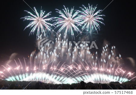 2019 Akagawa Fireworks Festival Wide Star Mine 57517468