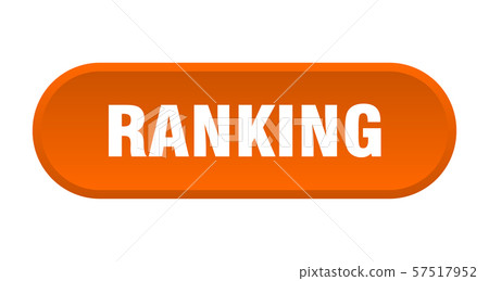 ranking button. ranking rounded orange sign. - Stock Illustration ...