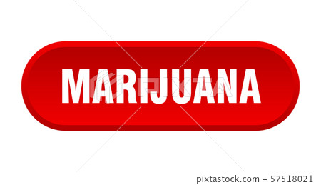 marijuana button. marijuana rounded red sign. marijuana button. marijuana rounded red sign. 57518021