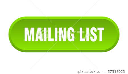 mailing list button. mailing list rounded green mailing list button. mailing list rounded green 57518023
