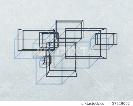 metal rack construction into the loft interior, 3d 57519002