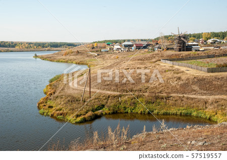 Windmill. Nizhnaya Sinyachikha. Russia 57519557