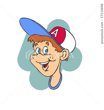 boy face cartoon men boy face cartoon men 57519896