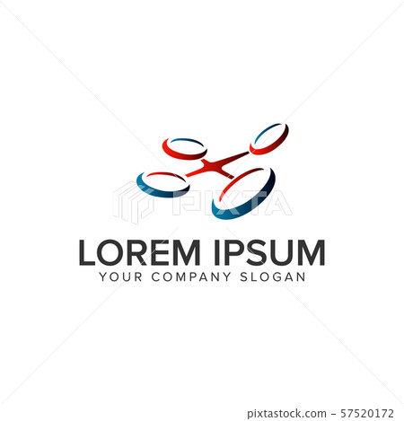 drone logo design concept template. fully editable drone logo design concept template. fully editable 57520172