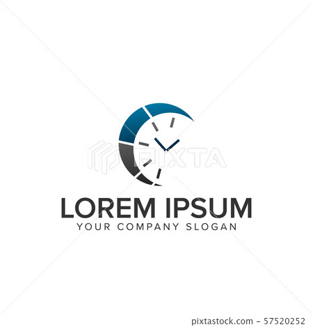 clock time logo clock time logo 57520252
