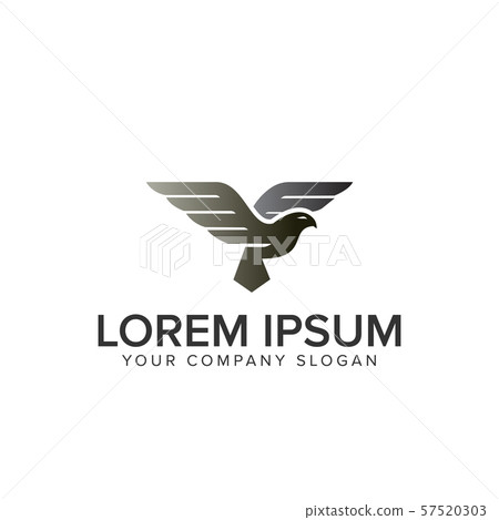flying bird logo 57520303