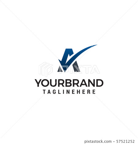 Letter A With Checklist Logo Template Letter A With Checklist Logo Template 57521252