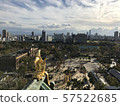 大阪城市景觀從大阪城 57522685
