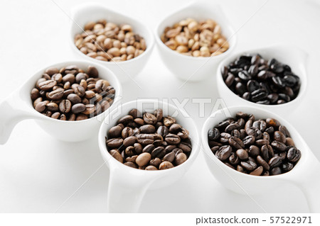 Coffee beans roasted in 6 stages 57522971