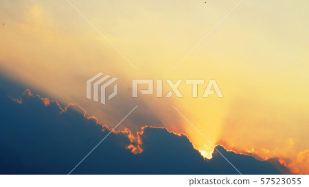 日落雲彩風景 日落雲彩風景 57523055
