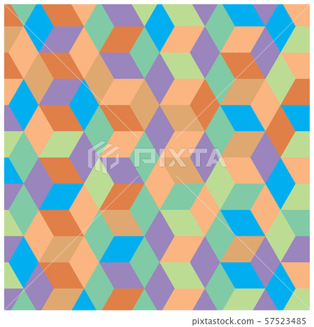 multicolor polygon pattern for background 57523485