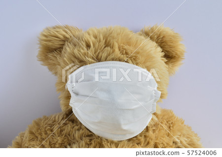 Bear plush toy with mask Bear plush toy with mask 57524006