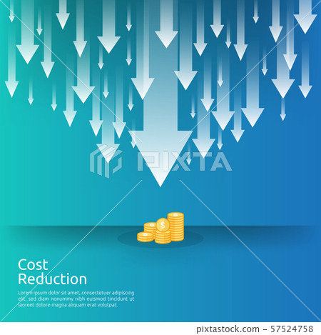 business crisis concept. money fall down with business crisis concept. money fall down with 57524758