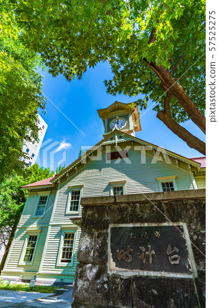 Hokkaido Summer Sapporo Clock Tower (former Sapporo Agricultural College Ensemble) Hokkaido Summer Sapporo Clock Tower (former Sapporo Agricultural College Ensemble) 57525275