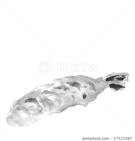 埃比諾天婦羅（墨水的手繪插圖） 57525397