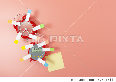 鬧鐘和貼紙貼紙 鬧鐘和貼紙貼紙 57525511