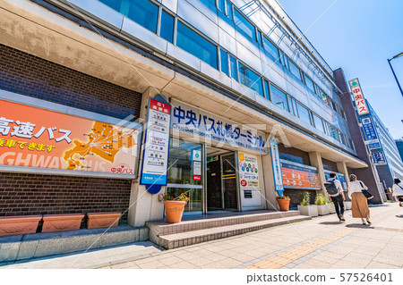 Scenery around Hokkaido Sapporo Odori Bus Terminal 57526401