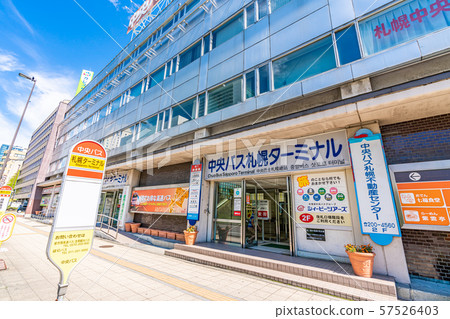 北海道札幌大通巴士總站附近的風景 57526403