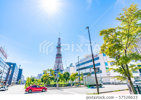 札幌Soseigawa街周圍的北海道夏日風光 57526633