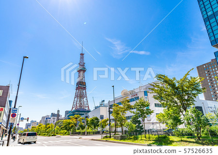 札幌Soseigawa街周圍的北海道夏日風光 札幌Soseigawa街周圍的北海道夏日風光 57526635