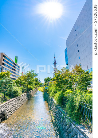 Hokkaido Summer Scenery around Sapporo Soseigawa Street Hokkaido Summer Scenery around Sapporo Soseigawa Street 57526639