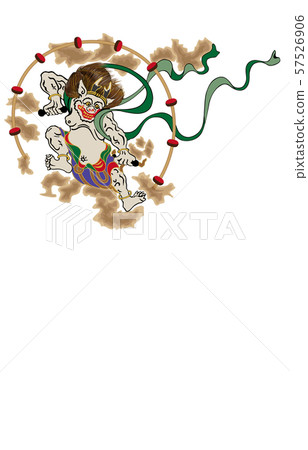 Thunder God white background vertical 57526906