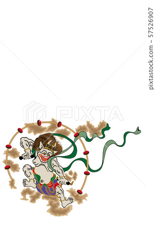 Thunder God white background vertically 57526907