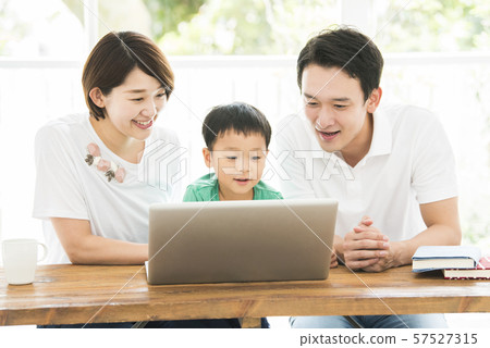 Family laptop Family laptop 57527315