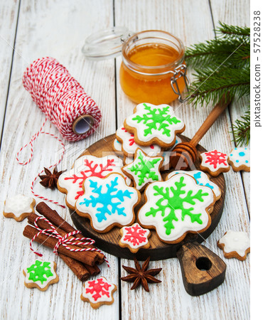 Christmas ginger and honey cookies Christmas ginger and honey cookies 57528238