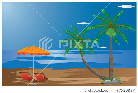 sea beach vector design 57529857
