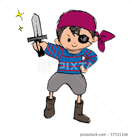 海盜角色扮演男孩 57531106