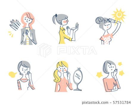 皮膚問題1女性套裝 皮膚問題1女性套裝 57531784